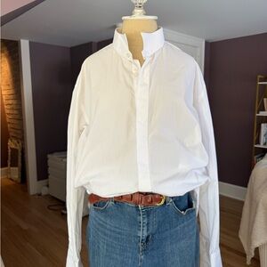 Classic White Men's Shirt